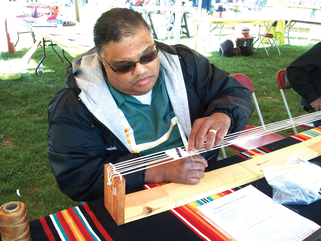 Wampum Weaving